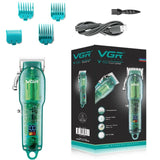 Professional hair trimmer cordless barber hair clipper beard electric hair cutting machine adjustable men haircut rechargeable
