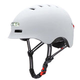 Cycling Helmet Breathable &amp; Comfortable Safety Helmet with Front &amp; Rear Light 4 Light Modes for Men Bike E-Bike Electric Scooter