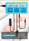 PH117M Digital PH EC CF TDS Temp Meter Water Quality Tester 5-in-1 Multifunction Smart Monitor Analysis Control EU Plug 220V