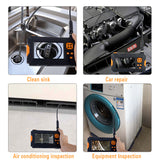 1/3/5m1080P Industrial Endoscope 4.5 inch Screen Waterproof Snake Camera with 8 LED For Pipeline Drain Sewer Inspection Camera