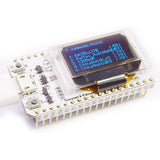 H ELTEC AUTOMATION WIFI ESP32 Development Board 0.96 Inch Blue OLED Display Bluetooth Internet of Things for Arduino