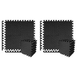 24 Pack Exercise Mat,Eva Foam Gym Mat,Flooring Mats For Gym Equipment,Exercising,Yoga,Camping,Kids,Playroom