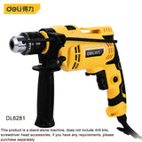 Deli 13 mm Impact Cordless Screwdriver Cordless Drill Impact Electric Drill Power Tools Hammer Drill Popular Electric Drill Hand