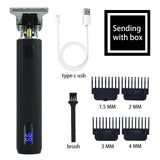 USB Electric Hair Clippers Rechargeable Shaver Beard Trimmer Professional Men Hair Cutting Machine Beard Barber Hair Cut