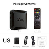 X96Q Android 10.0 4K Smart TV Box High Definition Set Top Box Media Player Support Google Play Youtube Quad Core Set Top Box