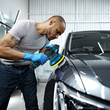 Cordless Car Polisher Hand-held Portable 12V Battery Powered Electric Polishing Machine with 6 Adjustable Speed Car Waxing Tool