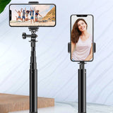 Bullet Time Bundle Kit Invisible Selfie Stick Tripod Handle 1/4" Screw 28-111cm Adjust Compatible with Insta 360 One/One X/One R