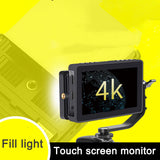 F5 Prov2 Carbon Fiber Director 4K Photography Fill Light 1920*1080 Resolution 5.5-inch SLR Touch Screen Ultra HD Monitor for Cam