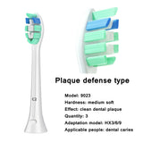 SUOJI Toothbrush Heads for Philips Sonicare Electric Toothbrush HX3/HX6/HX9 Series Gum Care Replacement Teeth Brush Nozzles