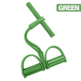 4 Tube Tension Trainer Elastic Rope Leg Tension Rope  Tension Resistance Yoga Sit-up Aids Good Helper For Body Shaping