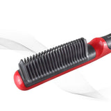 Hair Straightener Durable Electric Straight Hair Comb Brush LCD Heated Ceramic Hair Straightening Brush EU/US Plug