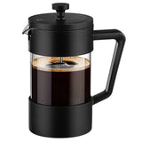 French Press Coffee Pot Maker Thickened Borosilicate Glass Coffee Press Rust-Free Dishwasher Hand punch Household Heat Resistant