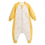 Baby Sleep Bag Wearable Blanket Thicken Anti-kick Long Sleeve Keep Warm Casual Pajamas With Legs Bedding Autumn Winter Home