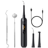 Electric Teeth Whitening Kit Dental Scaler with Mouth Mirror Oral Care For Teeth Tartar Calculus Stains Remover Teeth Cleaner