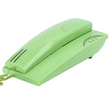 Mini Cell Phone Home Landline Wired Telephone Desk Wall Mounted Corded Phone for Home Office Hotel Telephone