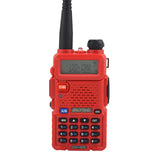 Baofeng walkie talkie uv-5r dualband two way radio  VHF/UHF 136-174MHz &amp; 400-520MHz FM Portable Transceiver with earpiece