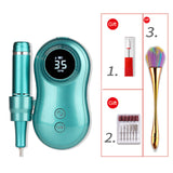 Professional 35000RPM Nail Machine Manicure Machine Electric Nail Drill Machine Electric Nail File Rechargable For All Gel