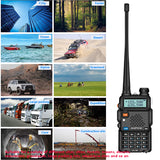 BaoFeng walkie talkie UV-5R two way cb radio upgrade version baofeng uv5r 128CH 5W VHF UHF 136-174Mhz &amp; 400-520Mhz