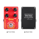 Dolamo D-9 Distortion Guitar Effect Pedal with Presence Distortion Volume Tone Controls and True Bypass for Electric Guitar