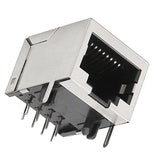 20 Pcs RJ45 Socket 8 Pin Cable Interface Shielded Connector Female 8P8C Modular Network Jack LAN Adapter Connector