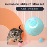 Smart Cat Toys Automatic Rolling Ball Electric Cat Toys Interactive For Cats Training Self-moving Kitten Toys Pet Accessories