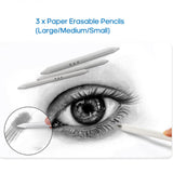 71pcs/set professional Drawing Kit non-toxic and harmless Sketch Pencils Art Sketching Painting Supplies with Carrying Bag