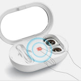 GM01 Contact Lens Cleaning Box Ultrasonic Cleaning Machine High Frequency Vibration Timer Rechargeable Cleaner