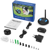 Upgrade Wireless Dog Electric Fence 200m Rechargeable IP67 Smart Training Electric sound Dog Collar for Dog training accessories