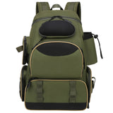 Fishing Tackle Backpack with 3 Fishing Tackle Trays Boxes Waterproof Fishing Tackle Storage Bag Organizer Bag for fishing