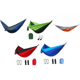 Outdoor Lightweight Parachute Portable Hammocks For Hiking Travel Backpacking Camping Hammock 270x140cm