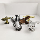 Cabinet Door Handle Nordic Style Rabbit Shape Cupboard Handles Drawer Pulls 4.9*3.5cm Drawer Handles Brass Furniture Hardware