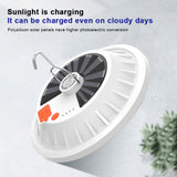 Solar night market stall light hanging lighting lamp outdoor camping lighting LED bulb USB mobile phone emergency charging lamp