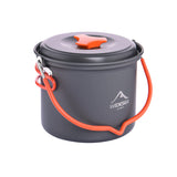 Widesea Camping Hanging Pot 1-2 People Portable Outdoor Cooker Picnic Trekking Camping Pot