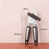 2023 New High Quality Stainless Steel Cans Opener Professional Ergonomic Manual Can Opener Side Cut Can Opene Kitchen tools