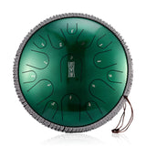 pearl paint  New Type Steel tongue drum 13 inch 15 note D minor handpan percussion instrument hand drum Yoga Meditation Beginner