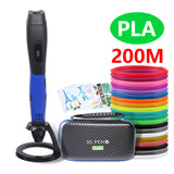 Fashion 3D pen 3D printer Pen and PLA / ABS safety plastic  Can be used outdoors USB powered Free delivery bag Christmas present