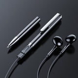 32GB Digital Voice Recorder Pen 64G 128GB Audio Recording WAV 192Kpbs Rechargeable Sound Dictaphone V10