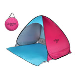 Outdoor Camping Tent Pop-up Fun-Play Tent Automatic Instant Tent UV Protection Tent Sun Shade Awning for Camping Beach Backyard