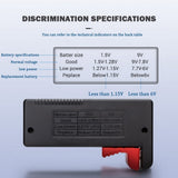 BT-168 PRO 168D Digital Battery Capacity Tester Universal Battery Tester Battery Capacity Tester Battery Testing Tool