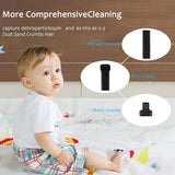 Mini Vacuum Cleaner, USB Rechargeable Dust Buster and Blower 2 in 1, Great for Pet Hair Keyboard Laptop Car Home Office