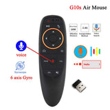 G10 G10S Voice Remote Control Bluetooth Air Remote Mouse 2.4G Wireless Gyroscope for Android tv box H96 Max X3