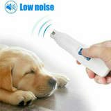 Electric Pet Nail Grinder Claw Grooming Trimmer Pet Nail Cutter For Dog Cat Paws Clipper Tool Pet Cleaning Care Supplies