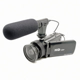 Professional Camera Video HD Camcorder Night Vision Camera 16x Digital Zoom Camera with Microphone Wide-angle Lens accessory