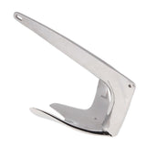 Marine Grade 316 Stainless Steel Boat Anchor Claw 1kg Bruce Anchor for Fixed Dinghy Yacht Kayaks