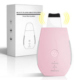 Ultrasonic Facial Skin Scrubber Skin Spatula Blackhead Remover Facial Scrubber Shovel Clean Cavitation Peeling Facial Lifting