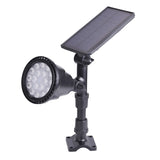 18LED outdoor sensor auto Solar Lampe Licht control Scheinwerfer Rasen Wasserdichte Panel Power Einstellbare Flut Lampe weiGa