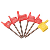12Mm 21Pcs/Set Shank Lathe Turning Tool Holder Boring Bar +Insert+Wrench S12M-Sclcr06/Ser1212H16/Scl1212H06