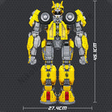 3580PCS Bumblebee Deformed Robot Building Blocks DIY Children Christmas Gifts MOC Bricks Toys Autobot Mecha Model Deformed
