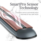 S8590 Keratin Therapy Ion Ceramic Plates Flat Iron 2 in 1 Hair Straightener With Digital High 450F Temperature Smart Sensor