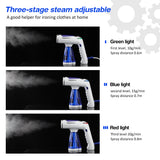 1600W Powerful Garment Steamer Portable Vertical Steam Iron with Steam Generator for Women's Home Travel Clothes Hand Steamer